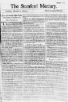 Stamford Mercury Thu 09 Feb 1744 Page 1