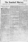 Stamford Mercury Thu 10 May 1744 Page 1