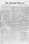 Stamford Mercury Thu 31 May 1744 Page 1