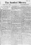 Stamford Mercury Thu 05 Jul 1744 Page 1