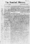 Stamford Mercury Thu 12 Jul 1744 Page 1