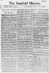 Stamford Mercury Thu 09 Aug 1744 Page 1