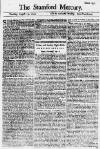 Stamford Mercury Thu 23 Aug 1744 Page 1