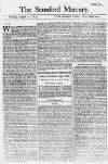Stamford Mercury Thu 30 Aug 1744 Page 1