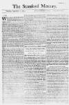 Stamford Mercury Thu 06 Sep 1744 Page 1