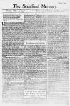 Stamford Mercury Thu 04 Oct 1744 Page 1