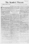 Stamford Mercury Thu 18 Oct 1744 Page 1