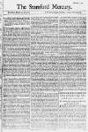 Stamford Mercury Thu 06 Mar 1746 Page 1