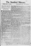 Stamford Mercury Wed 19 Mar 1746 Page 1