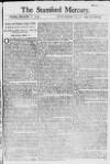 Stamford Mercury Thu 06 Nov 1746 Page 1