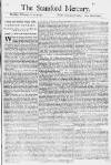 Stamford Mercury Thu 26 Feb 1747 Page 1