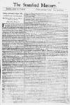 Stamford Mercury Thu 19 Mar 1747 Page 1