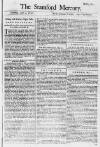 Stamford Mercury Thu 04 Jun 1747 Page 1
