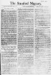 Stamford Mercury Thursday 12 September 1765 Page 1