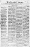 Stamford Mercury Thursday 03 December 1767 Page 1