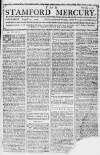 Stamford Mercury Thursday 22 August 1771 Page 1