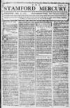 Stamford Mercury Thursday 05 September 1771 Page 1