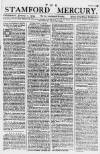 Stamford Mercury Thursday 07 January 1773 Page 1
