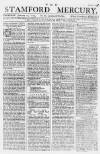 Stamford Mercury Thursday 14 January 1773 Page 1