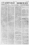 Stamford Mercury Thursday 01 July 1773 Page 1