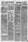 Stamford Mercury Thursday 06 January 1774 Page 1