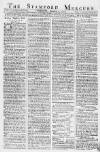 Stamford Mercury Thursday 04 January 1776 Page 1