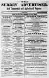 Surrey Advertiser Saturday 02 April 1864 Page 1