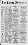 Surrey Advertiser Saturday 12 August 1865 Page 1