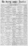 Surrey Advertiser Saturday 21 October 1865 Page 1