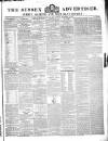 Sussex Advertiser Tuesday 12 December 1843 Page 1