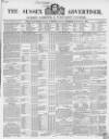 Sussex Advertiser Tuesday 26 October 1847 Page 1