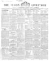 Sussex Advertiser Tuesday 10 October 1848 Page 1