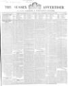 Sussex Advertiser Tuesday 21 November 1848 Page 1