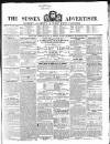 Sussex Advertiser Tuesday 07 December 1852 Page 1