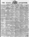 Sussex Advertiser Tuesday 14 July 1857 Page 1