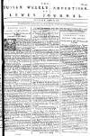 Sussex Advertiser Monday 20 September 1756 Page 1