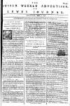 Sussex Advertiser Monday 11 October 1756 Page 1