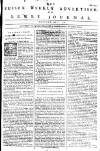 Sussex Advertiser Monday 19 June 1758 Page 1