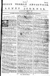 Sussex Advertiser Monday 14 August 1758 Page 1