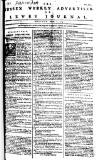 Sussex Advertiser Monday 01 October 1759 Page 1