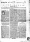 Sussex Advertiser Mon 01 Jul 1751 Page 1