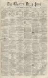 Western Daily Press Monday 15 November 1858 Page 1