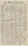 Western Daily Press Wednesday 12 January 1859 Page 1
