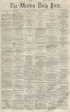 Western Daily Press Wednesday 01 June 1859 Page 1