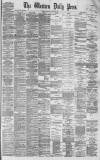 Western Daily Press Monday 22 January 1877 Page 1