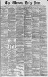 Western Daily Press Saturday 27 January 1877 Page 1