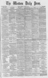 Western Daily Press Monday 13 August 1877 Page 1