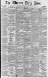 Western Daily Press Friday 31 May 1878 Page 1