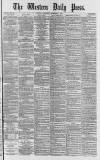 Western Daily Press Wednesday 04 September 1878 Page 1