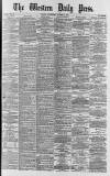 Western Daily Press Wednesday 09 October 1878 Page 1
